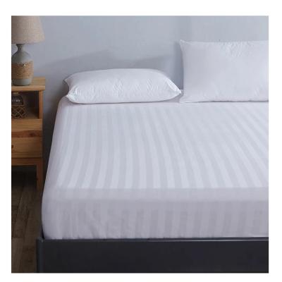 China Single Queen Size Cotton Crib Single Fitted Sheet OEM Fitted Sheet Bed Sheets Custom Large Full Fitted Sheets for sale