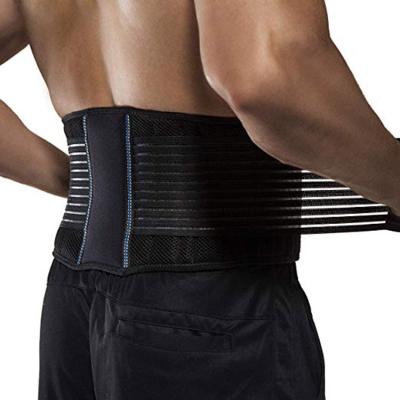 China Custom Health Men Neoprene Back Sport Belt Adjustable Waist Support Eco - Friendly for sale