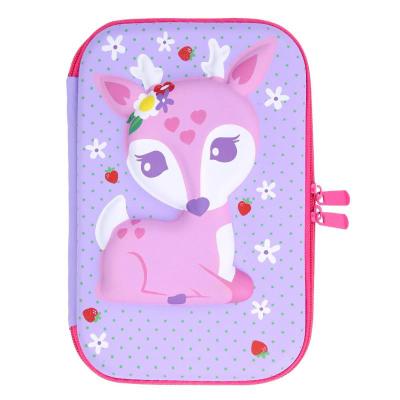 China Schools & Offices Read To Board 3D EVA Hard Pencil Case School Cute Design Lightweight Pencil Cases for sale