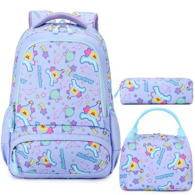 China Waterproof 2021 wholesale girls school backpacks new products kids school bag 3 in 1 unicorn backpacks for sale