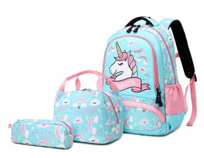 China Meisohua raincoat USA and UK style primary school students backpack schoolbag for sale