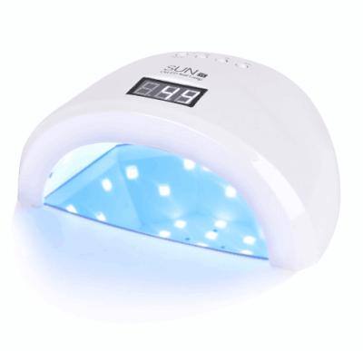 China Pro SUN 1S 48W Nail Lamp Light LED Gel Lamp Fast Cure Fingernail Toenail Gel Dryer Auto Sensor Manicure Machine LCD Disp for sale