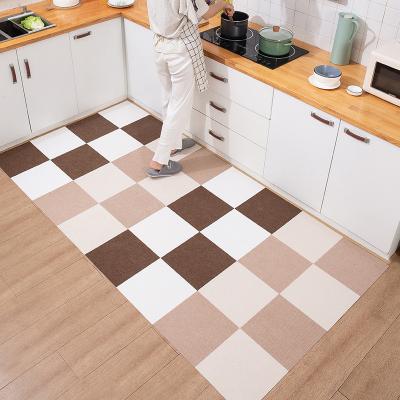 China Washable Carpet Tiles Self Adhesive Jigsaw Puzzle Mat Area Rugs For Living Cheap Room for sale