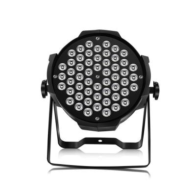 China 54*4W 200W DMX512 Best Rgb Dj Led Par Can Stage Light for sale