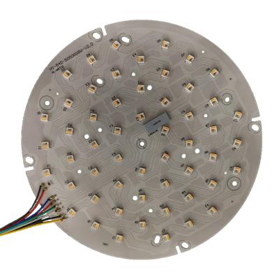 China 54*3W White RGBW LED Par Light Aluminum Plate For Stage Lighting for sale