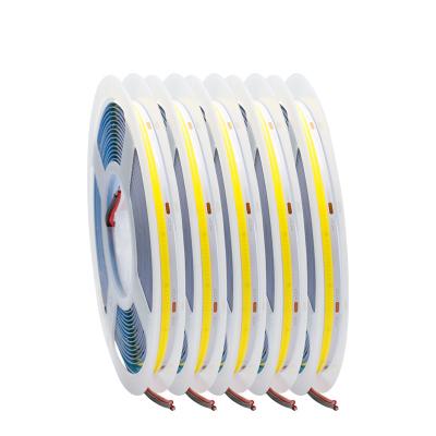 China 480 Leds 2700K 1100LM COB LED Strip Lights 5M/ Roll Waterproof Flexible Led Strip for sale