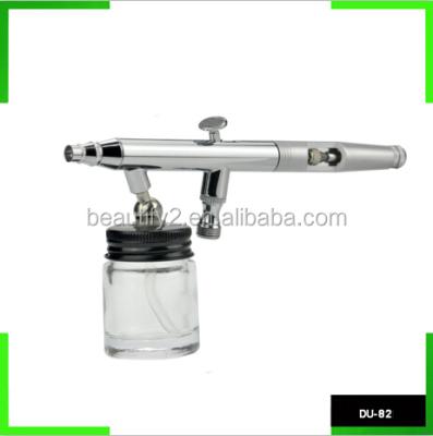 China Dual Airbrush Tattoo Airbrush Action and Siphon 20CC Power Supply for sale