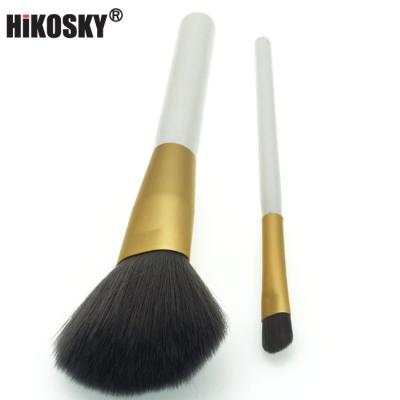 China Angular Blush New HIKOSKY Makeup Brushes Gold Makeup Brush Set for sale