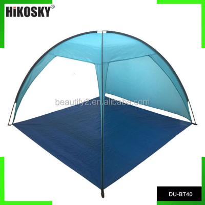 China 5+Person Fiberglass Tent Shelter Sun Protection Beach Dome Tent For Sun Shelter for sale