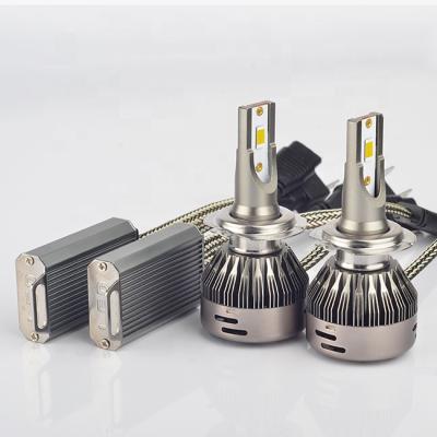 China SS30 Aluminum Factory Supply Premium Quality Auto Car LED Headlight High Power Three Colors 3000K 4300K ​​6500K With Flash 3600LM 33W H7 for sale