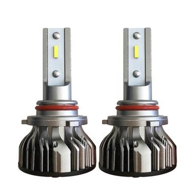 China Good Quality Factory S400 Aluminum 9006 Car LED Headlight Auto Bulb H1 H3 H7 H8 H11 9005 9006 Super Bright 880 CSP Chip 60W 7200LM Car Light for sale