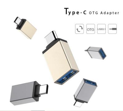 China Type C to USB 3.1 OTG adapter for Xiaomi MI4C Macbook Nexus 5X 6p Adapter Data Snyc Charging Cable for sale