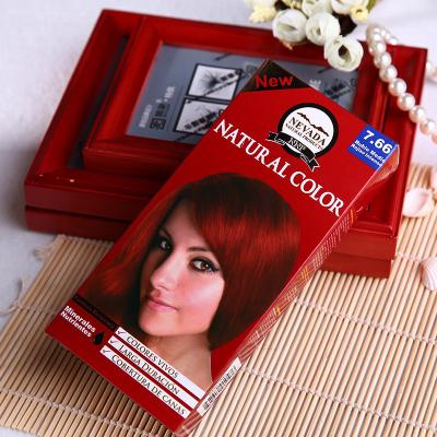 China Hair cream Baked ointment hair dye customized  silver cardboard Colorful box package for sale