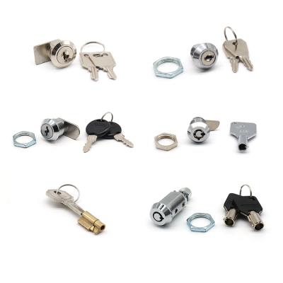 China Zinc Alloy Industrial Anti Small Mini Cabinet Theft Cam Lock And Key For ATM Machine 3078 for sale