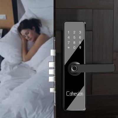 China Office/Home Electronic Smart Lock/Hotel/Hospital/School/Residence Door Lock Door with Smart Card for sale