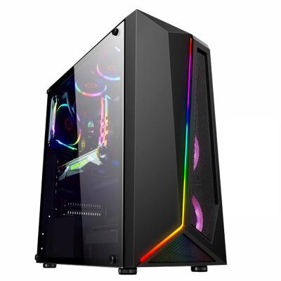 China No Gaming AMD Ryzen-R5 5600G 16GB 500GB Desktop PC SSD PC Gamer Windows 10 Key All In One Computer for sale