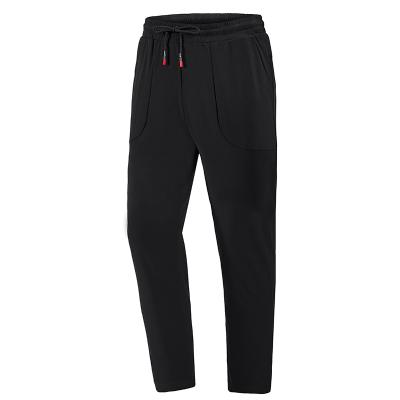 China Anti-Wrinkle Pants For 2021 Mens Sports Tracksuit Casual Menmen Gym Pants Black Gaiters With Pockets for sale