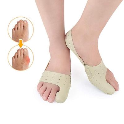 China Wearable Toe Separator Straightener Breathable Hallux Valgus Toe Corrector Upgraded Version Elastic Bunion Day and Night Large for sale