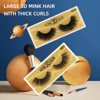 China Makeup 3D Mink Hair False Eyelashes Natural Multilevel Attractive Dense Mink Hair Eyelashes for sale