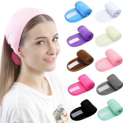 China Sporty Running Knit Hair Accessory Solid Color Double Headband for sale