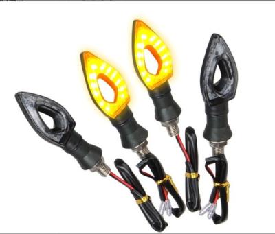 China Universal Plug & Play Turn Signal Indicator Universal Motorbike LED Installation AW Single Color Amber Light for sale