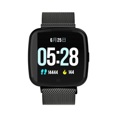 China 2021 Promotional Touch Screen Cheap Sports Smart Watch Heart Rate Monitor Blood Oxygen Wristband OEM Fitness Tracker Smartwatch for sale