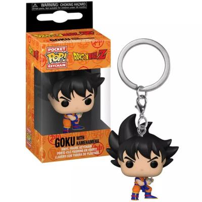 China DragonBall Goku Vegeta Model Action Characters Model Toys Figure Japanese Anime Anime Comics Anime Manga DragonBall Goku Vegeta Key Chain Noise Pocket Key Chain Cartoon Manga Key Chain for sale