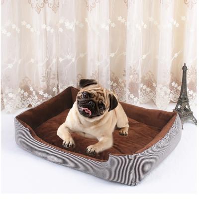 China New Design Wholesale Soft Washable Dog Pet Bed Breathable With Pet Cushion for sale