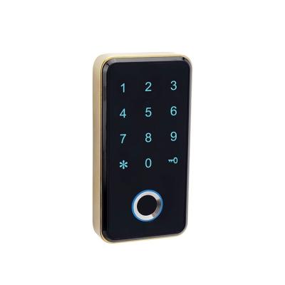 China Modern Smart Digital Fingerprint Cabinet Lock Keyless Password Cabinet Lock for sale