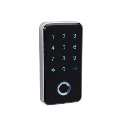 China Modern Electronic Fingerprint Keypad Cabinet Locker Smart Magnetic Code Lock for sale