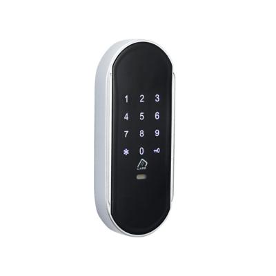 China Zinc Alloy Keyless Electronic Cabinet Lock Cabinet RFID Smart Door Lock For Combination Lock Filing Cabinet for sale