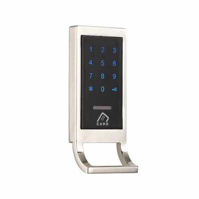 China Zinc Alloy RFID Electronic Digital Drawer Lock With Touch Screen Cabinet Lock With Keypad for sale