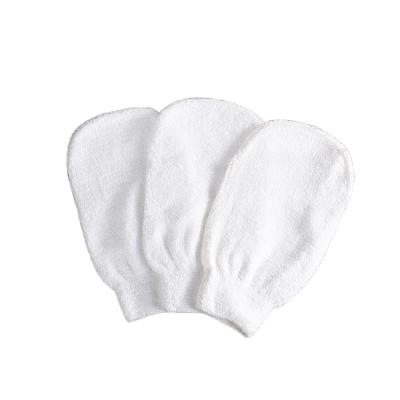 China EXFOLIATE Custom Exfoliating Gloves Bathroom Shower Scrubs Towel Bath Glove Microfiber Scrubs For Shower Wholesale for sale