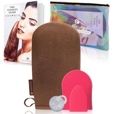 China Washable and Reusable Back Tan Self Tanning Mitt Face Back Body Applicator for sale