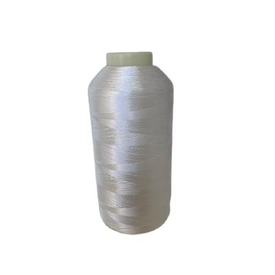 China Sell Well New Type White 100% 4850m Filament Spun rayon Thread For Embroidery for sale