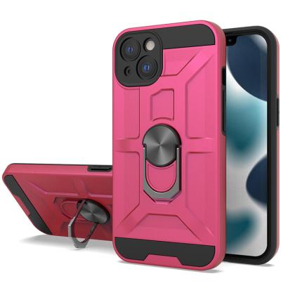 China wholesale Anti-fall 2 in 1 Dual TPU Shockproof PC Protective Kickstand Shell Mobile Phone Cover Case For iPhone 12 13 for sale