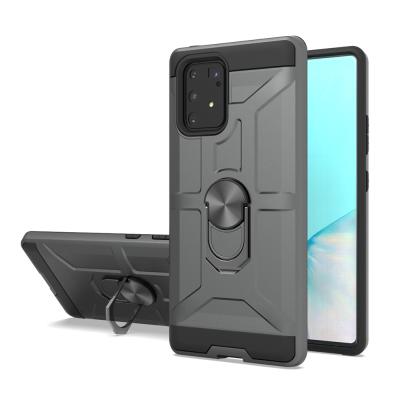 China Metal Ring Holder TPU PC Phone Case For Samsung S10 LITE 2020 New Arrivals Shockproof Mobile Case For A91 for sale