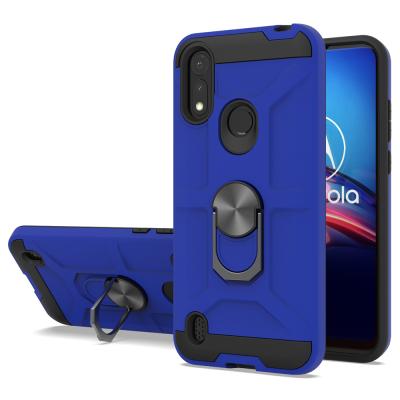 China Anti-drop Ring Kickstand Customize Bulk Mobile Phone Case For Motorola E6 Gaming Power E6S G10 G30 G60 for sale