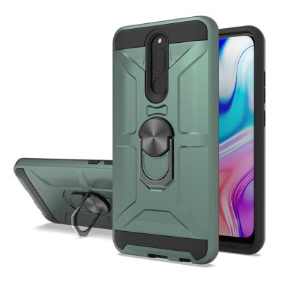 China Two-in-One Funda Celular Fashional Ring Stand Phone Combo Holder Case Covers For Xiaomi For Redmi Note 8 Note 9 Pro for sale