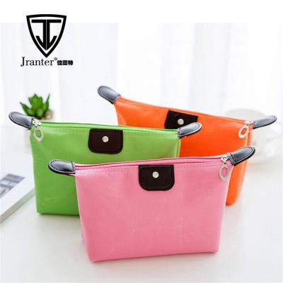 China Hot Sales Nylon Colorful Wholesale Lady Custom Travel Makeup Beauty Cosmetic Bag for sale