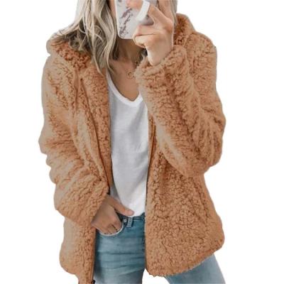 China 2021 Wholesale Sexy Hooded Plush Breathable Ladies Fall Winter Clothes For Women for sale