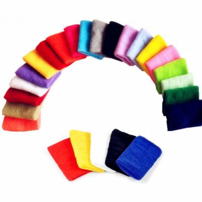 China Hot Colorful Wrist Wallet 2021 Gym Exercise For Women And Men Breathable Comfortable Cotton Wrist Brace Slastic Band for sale