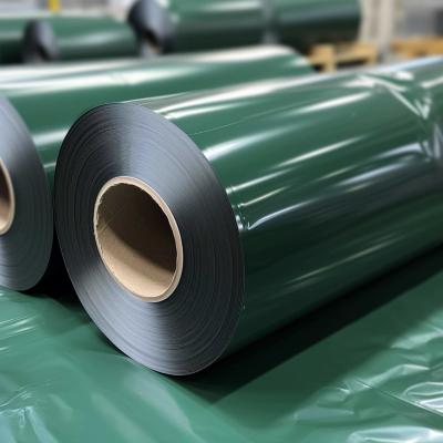 Cina Film HDPE opaco di colore verde scuro da 120 micron utilizzato per l'applicazione del nastro in vendita