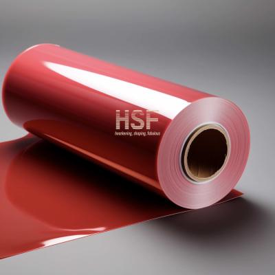 Cina Rollo di pellicola di polietilene opaco rosso 60 uM utilizzato per rivestimenti di barriera al vapore in vendita