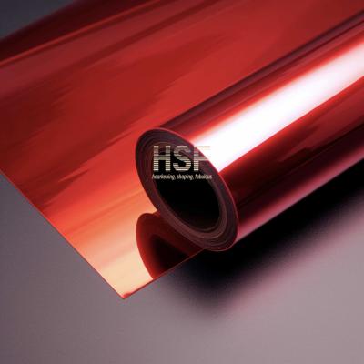 China SGS Translucent Red PET Release Film Winding Length 12000 meter Te koop