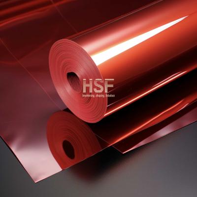 China RoHS Rood PET Silicone Coated Polyethyleentereftalaat Release Film Voor Tapes Te koop