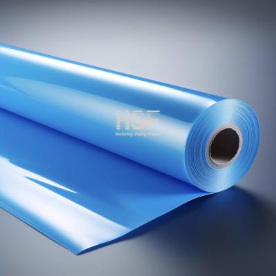 Cina Film di rilascio rivestito con fluorosilicone in PET blu traslucido 12um in vendita