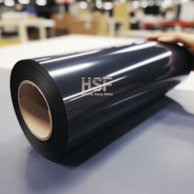 China 50um Black Anti Static Film Silicone Coated PET Film 1360mm for sale