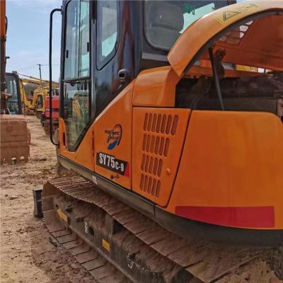 China Used Machine SANY 75C-9 SY75-8 SY75C SY75-10 Excavator For Sale 0.28 CBM for sale