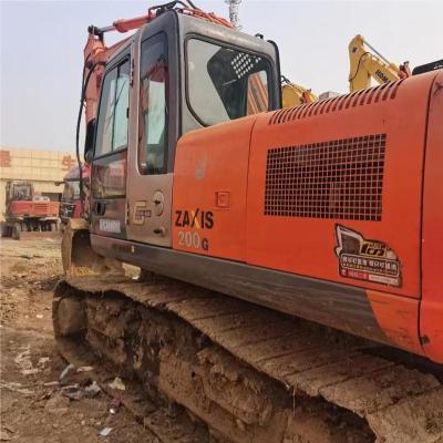 China Sale Japan Cheap Price Earth Moving Machinery Used Hitachi Excavators ZX200-3G 0.91 CBM for sale